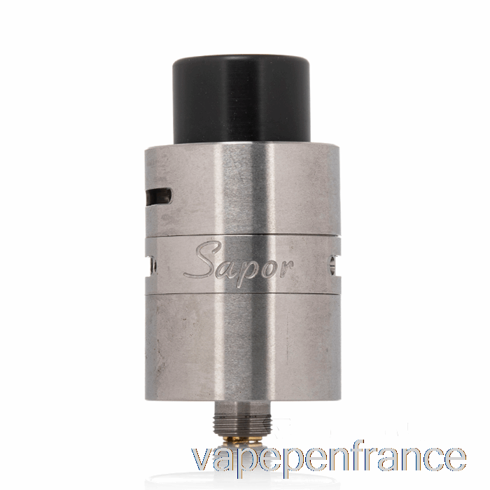 Sapor V2 Rda Par Wotofo - Version 22/25 Mm à Deux Colonnes 22 Mm - Stylo Vape En Acier Inoxydable